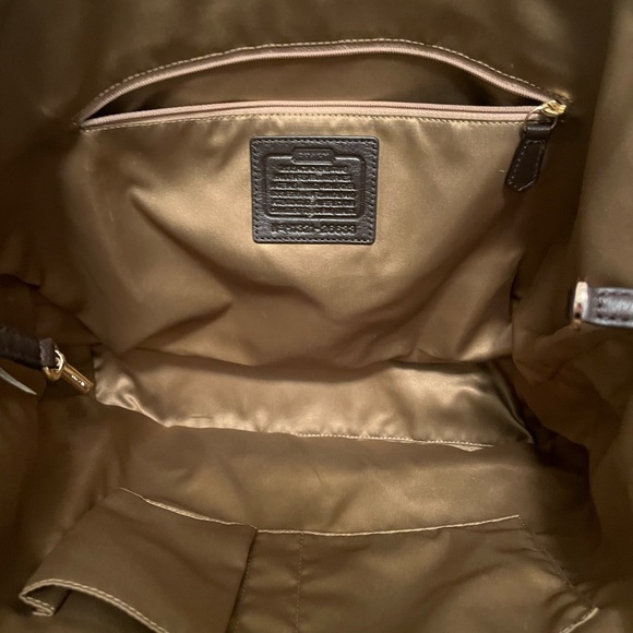 COACH Madison zebra print EW tote very good used condition - Picture 7 of 7